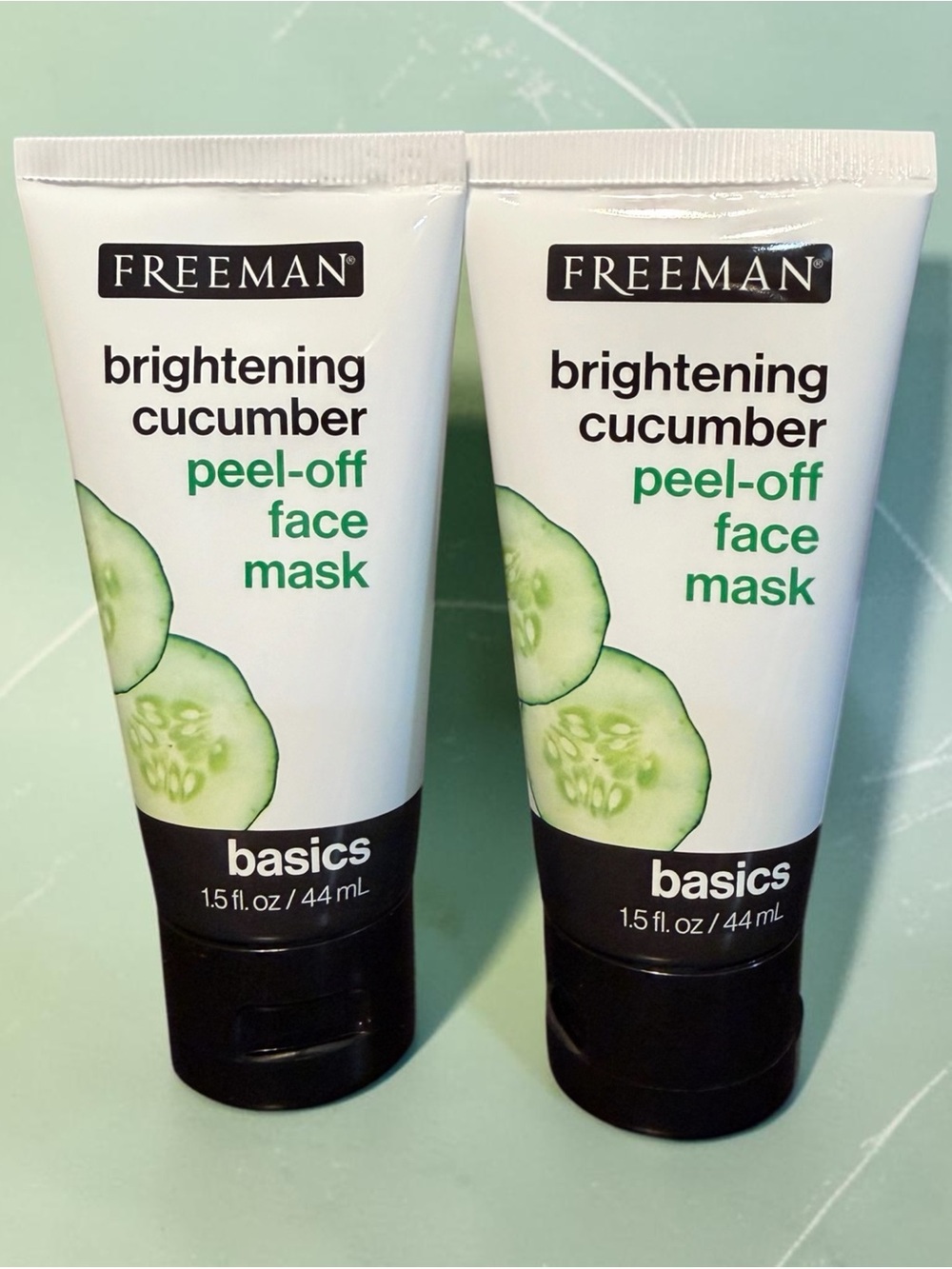 Brightening Cucumber Peel-Off Face Mask 1.5oz Set of 2